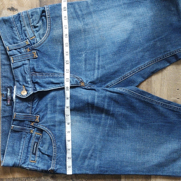 Dolce & Gabbana Straight Leg Loose Fit Jeans sz 30 women's EU 48 - Picture 8 of 17